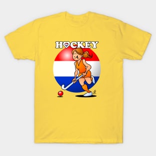 Dutch women's hockey team T-Shirt